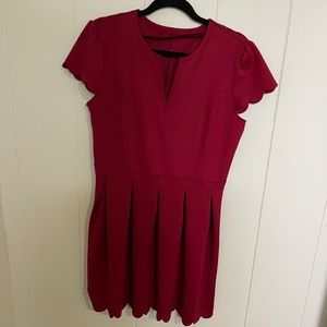 👛3/$20 Women’s Simple Red Dress